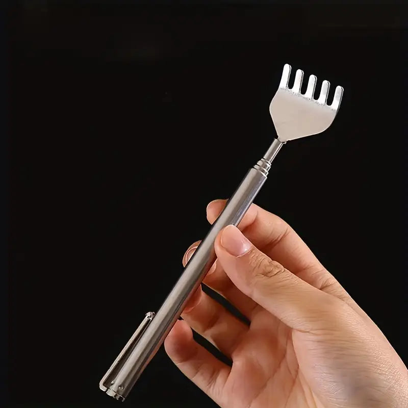 Extendable Stainless Steel Back Scratcher