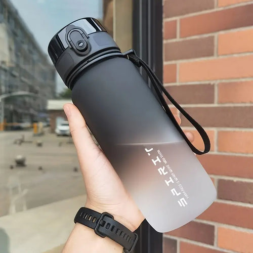 Black Sports Water Bottle (500ml)