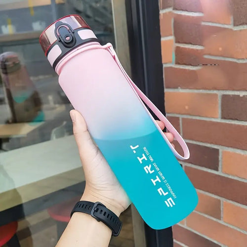 Gradient Color Sports Water Bottle (500ml)